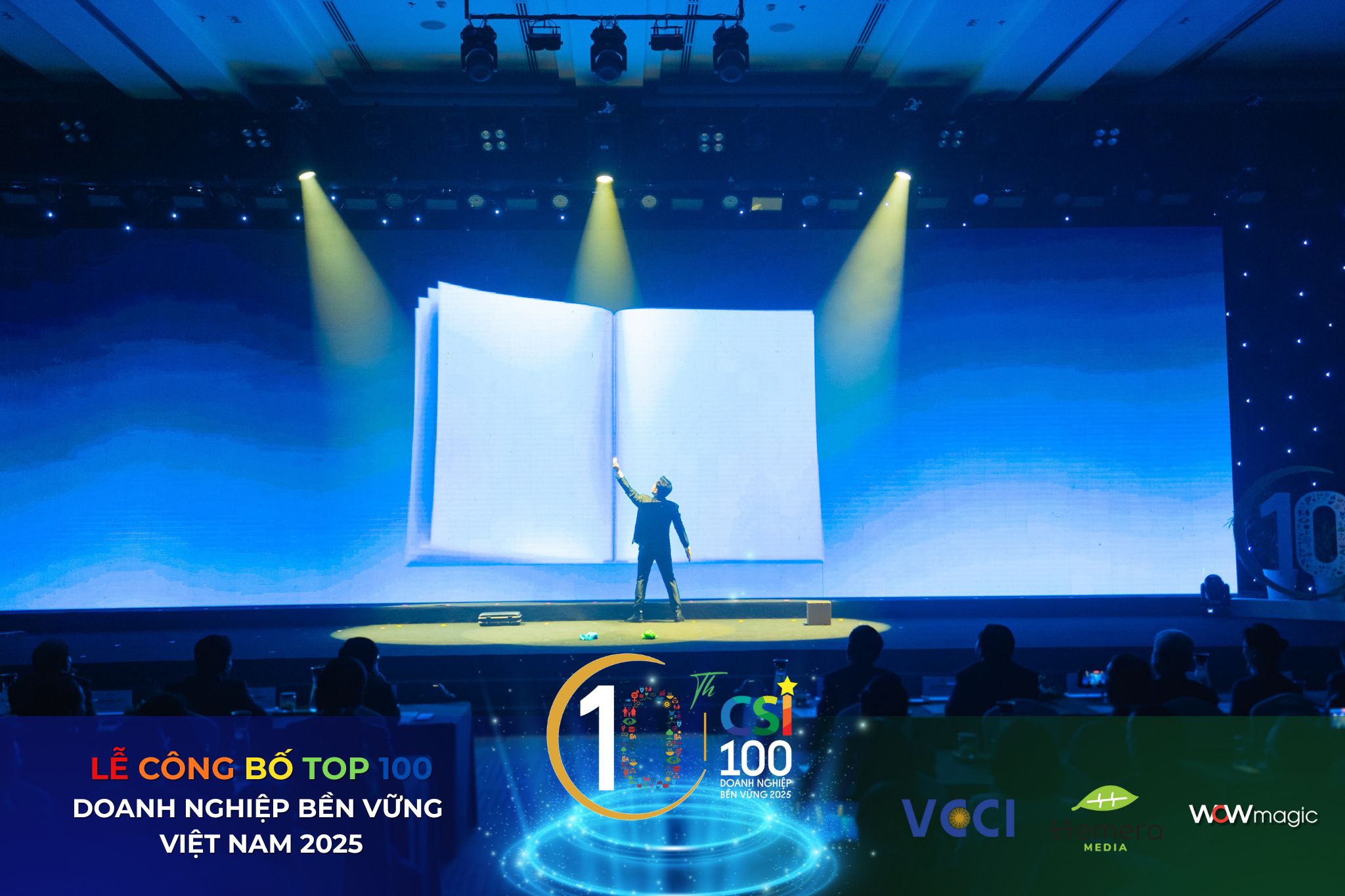 Ảo thuật gia Nhã KT biểu diễn Key moment cho sự kiện