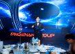ATG Nhã KT Wowmagic biểu diễn ảo thuật tương tác màn hình LED cho sự kiện của Hòa Thắng Group