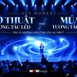 múa tương tác LEd hay ảo thuật tương tác LED